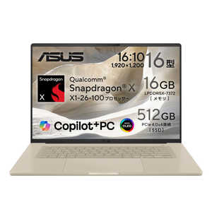 ASUS �G�C�X�[�X �m�[�g�p�\�R�� Zenbook SORA 16 �U�u���X�L�[�x�[�W�� UX3607QA-PU16570BE