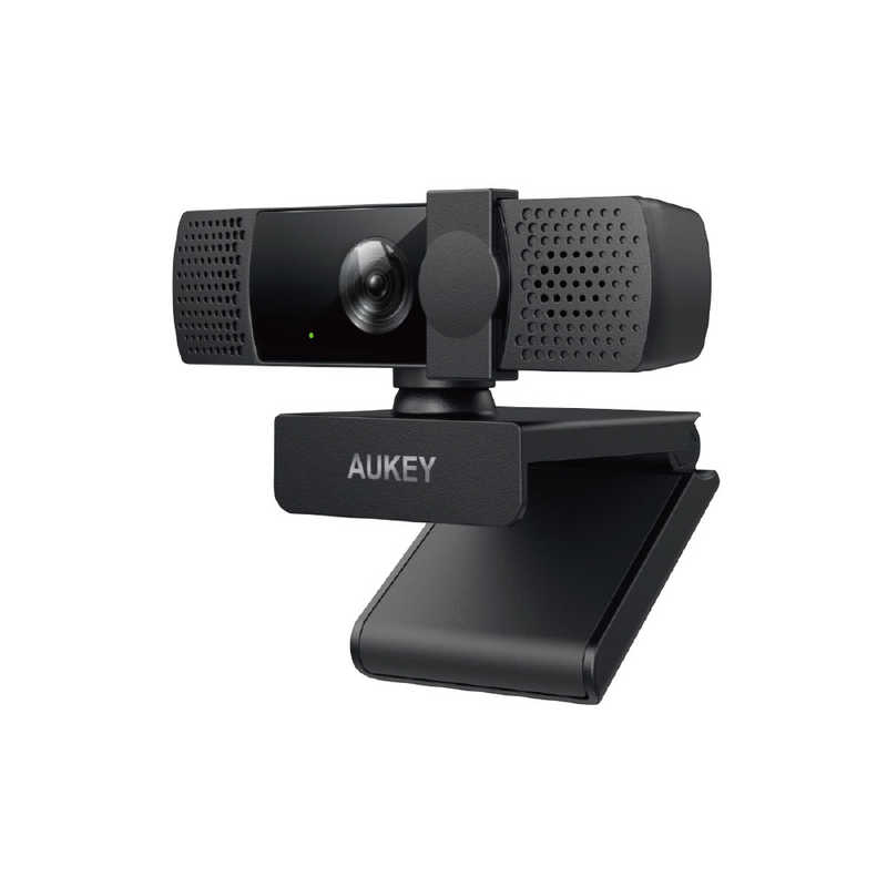 AUKEY AUKEY AUKEY(オーキー) ウェブカメラ FHD 1080p Stream Series プライバシー保護カバー付き マイク内臓 広角 black ［有線］ PC-LM7 PC-LM7