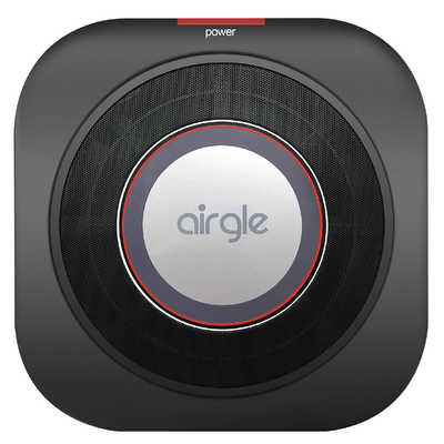 airgle エアグル 空気清浄機 ag25 エアグル 空気清浄機 airgle ブラック 適用畳数 4畳 車載・省