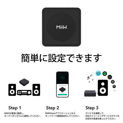 WIIM 次世代マルチルームネットワークストリーマー WiiM Pro