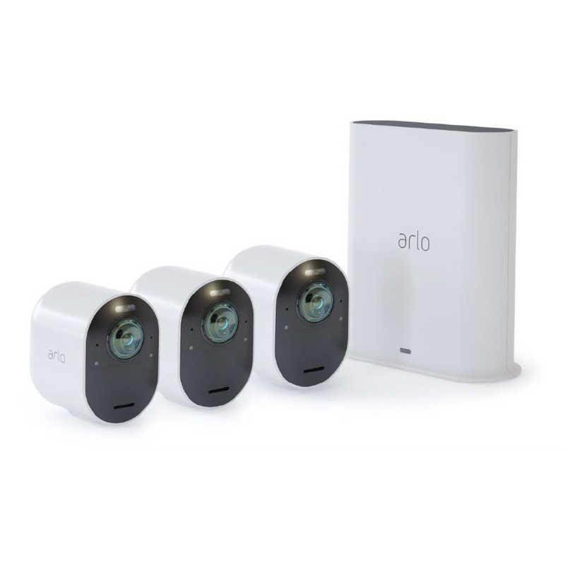 ARLO ARLO Arlo Ultra カメラ3台モデル VMS5340-100APS[4K /暗視対応 /有線・無線 /屋外対応] VMS5340-100APS VMS5340-100APS