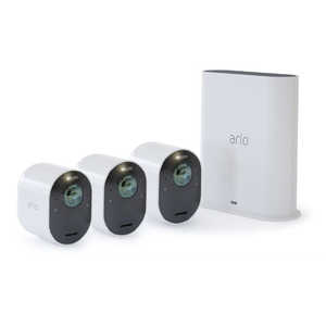 ARLO Arlo Ultra カメラ3台モデル VMS5340-100APS[4K /暗視対応 /有線・無線 /屋外対応] VMS5340-100APS