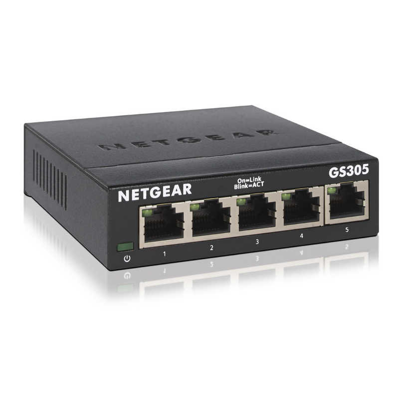 NETGEAR NETGEAR ギガビット5ポートLayer2アンマネージスイッチ GS305-300JPS GS305-300JPS