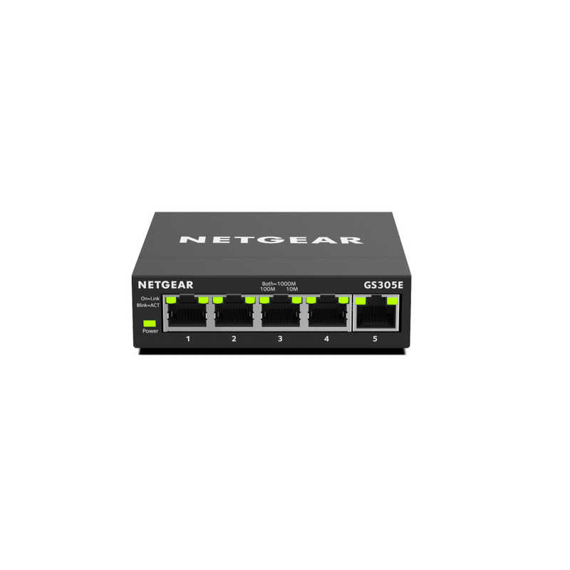 NETGEAR NETGEAR スイッチングハブ[5ポート /Giga対応] GS305E-100JPS GS305E-100JPS