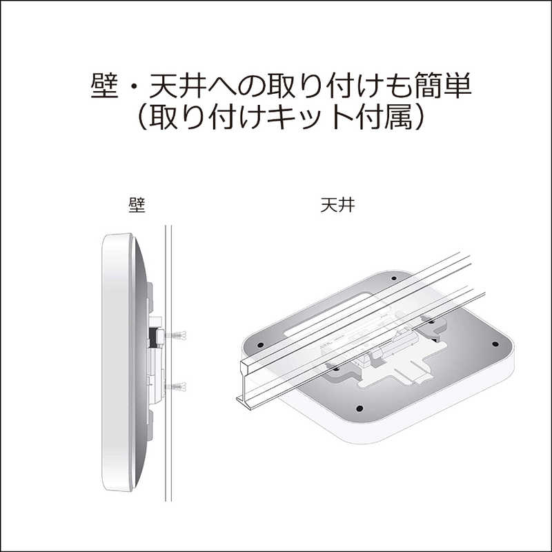 NETGEAR NETGEAR AX1800 Insight アプリ＆クラウド ワイヤレスアクセスポイント ［WiFi 6(ax)/ac/n/a/g/b］ WAX610-100JPS WAX610-100JPS