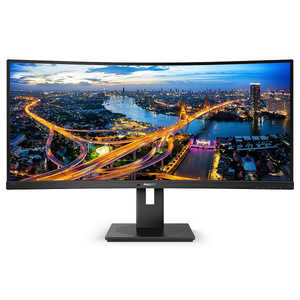 フィリップス　PHILIPS 液晶ディスプレイ 34型/3440×1440/HDMI、DisplayPort、USB Type-C/ブラック/スピーカー：あり/5年間フル保証 346B1C/11