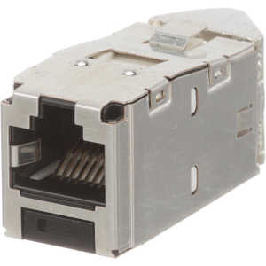 パンドウイットカテゴリ6A左右45度アングルシールド付きモジュラージャック黒 CJSLR6X88TGY パンドウイットカテゴリ6A左右45度アングルシールド付きモジュラージャック黒 CJSLR6X88TGY