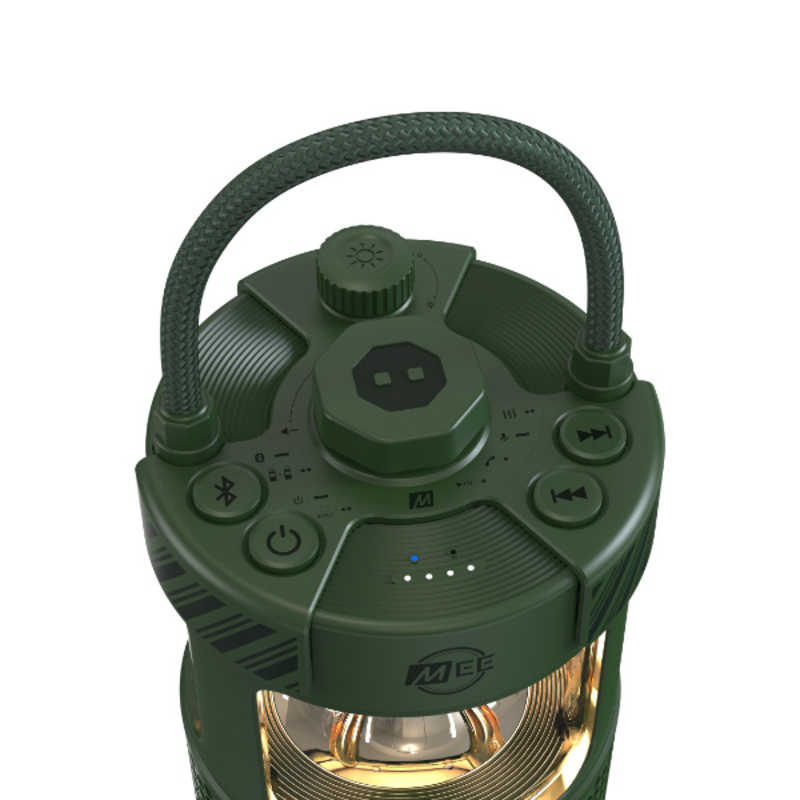 MEEAUDIO MEEAUDIO Bluetoothライトスピーカー フォレストグリーン SPKR-LIGHT-GN lightSPKR SPKR-LIGHT-GN lightSPKR