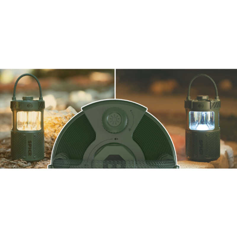 MEEAUDIO MEEAUDIO Bluetoothライトスピーカー フォレストグリーン SPKR-LIGHT-GN lightSPKR SPKR-LIGHT-GN lightSPKR
