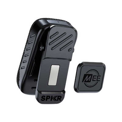 MEEAUDIO Bluetoothクリップオンスピーカー ブラック SPKR-GO-BK