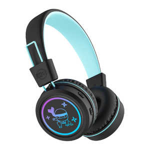 MEEAUDIO ワイヤレスキッズヘッドホン ブラック HP-KJ55BT-BK MEEAUDIO ワイヤレスキッズヘッドホン ブラック HP-KJ55BT-BK
