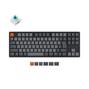  Keychron K8 磻쥹ᥫ˥륭ܡ RGB - ܸ(ƥ󥭡쥹)-Gateronļ K8-91-RGB-Blue-JP