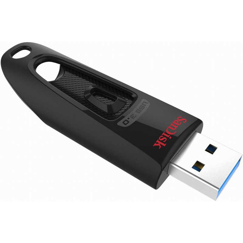 サンディスク サンディスク USBメモリ SANDISK ultra 黒 [128GB /USB3.0 /USB TypeA] SDCZ48-128G-U46 SDCZ48-128G-U46