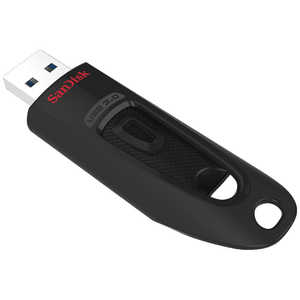 サンディスク USBメモリ SANDISK ultra 黒 [128GB /USB3.0 /USB TypeA] SDCZ48128GU46