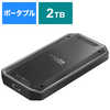 SANDISKPROFESSIONAL 外付けSSD PROG40 SSD(防塵防水) ブラック SDPS31H-002T-GBCND