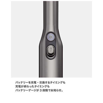 SHARK Shark EVOPOWER W35 充電式ハンディクリーナー グレイ WV280J の