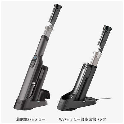 SHARK Shark EVOPOWER W35 充電式ハンディクリーナー グレイ WV280J の