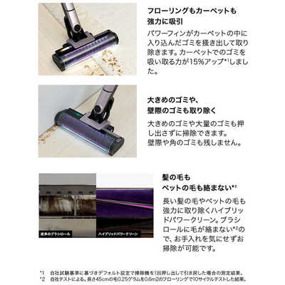 SHARK スティッククリーナー EVOPOWER SYSTEM iQ+ モーヴグレイ SHARK スティッククリーナー EVOPOWER SYSTEM iQ+ モーヴグレイ