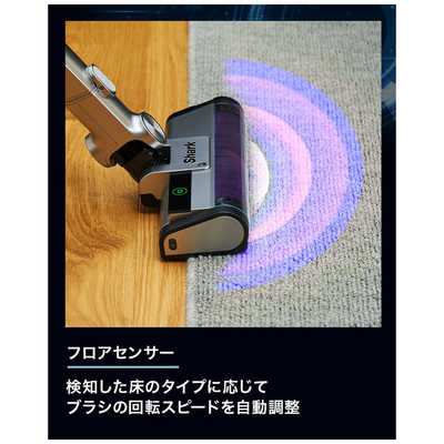 SHARK CleanSense iQ＋ コードレススティッククリーナー ライト