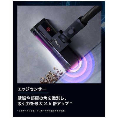 Shark IW2241JGY コードレススティッククリーナーミッドナイトグレー
