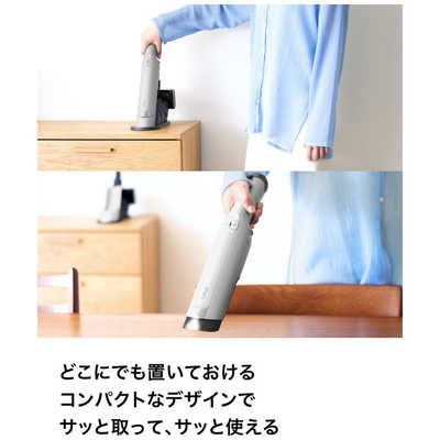 SHARK 充電式ハンディクリーナー EVOPOWER DX ストーングレー WV515JGY