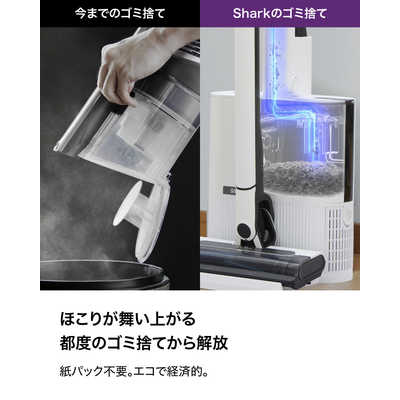 SHARK ダストステーション搭載 スティッククリーナー EVOPOWER SYSTEM