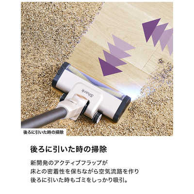 SHARK ダストステーション搭載 スティッククリーナー PowerClean 360