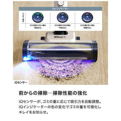 SHARK ダストステーション搭載 スティッククリーナー PowerClean 360