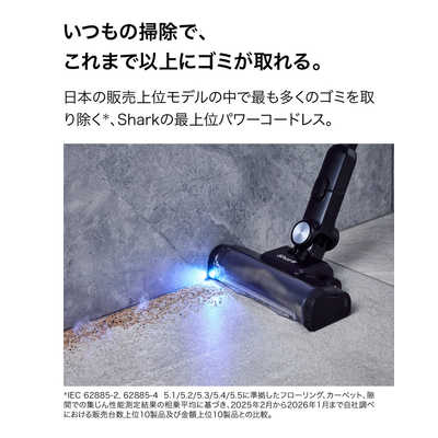 SHARK ダストステーション搭載 スティッククリーナー PowerClean 360