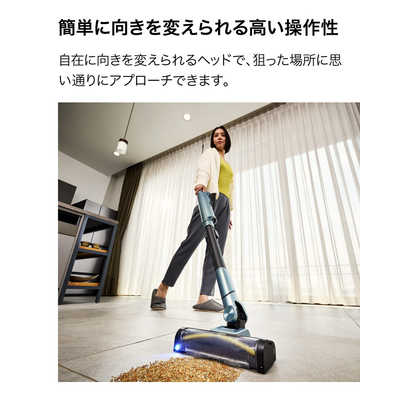SHARK ActiClean 自動ゴミ収集機能搭載 スティッククリーナー