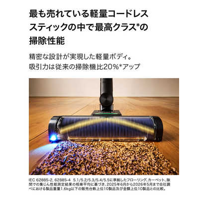 SHARK ActiClean 自動ゴミ収集機能搭載 スティッククリーナー