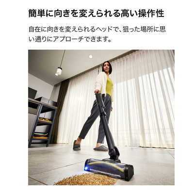 スティッククリーナー 本体 ブラック SHARK ActiClean 自動ゴミ収集機能搭載 スティッククリーナー