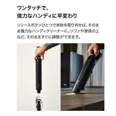 SHARK ActiClean 自動ゴミ収集機能搭載 スティッククリーナー