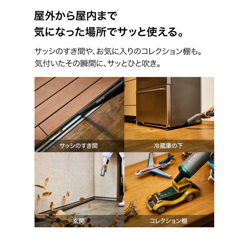 SHARK SHARK BlastBoss コードレスブロワー チャコール AB2111JBK AB2111JBK