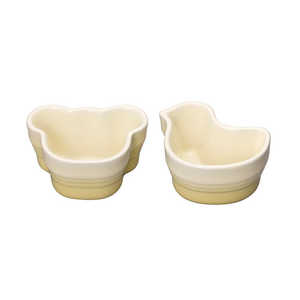 LECREUSET ベビー・ツイン・ラムカン(ベアー&ヒヨコ) デューン 69148006800098 LECREUSET ベビー・ツイン・ラムカン(ベアー&ヒヨコ) デューン 69148006800098
