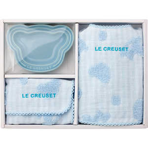 LECREUSET ベビー・デイリー・ギフトセット コースタルブルー LECREUSET ベビー・デイリー・ギフトセット コースタルブルー