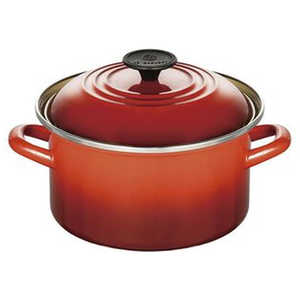 LECREUSET EOS キャセロール 20cm チェリーレッド 56002200600000