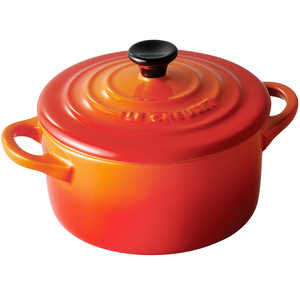 LECREUSET ミニ・ココット オレンジ 61901100900113
