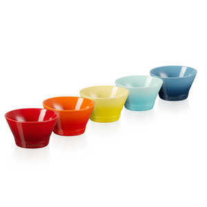 LECREUSET Simple Cooking ネオ・ボール (M) (5個入り) レインボー 69265307849014