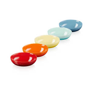 LECREUSET Simple Cooking オーバル・サービング・ボール 17cm (5個入り) レインボー 69266177849014 LECREUSET Simple Cooking オーバル・サービング・ボール 17cm (5個入り) レインボー 69266177849014