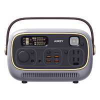 AUKEY ポータブル電源 PowerStudio 300 グレー [297Wh /9出力 AUKEY ポータブル電源 PowerStudio 300 グレー [297Wh /9出力