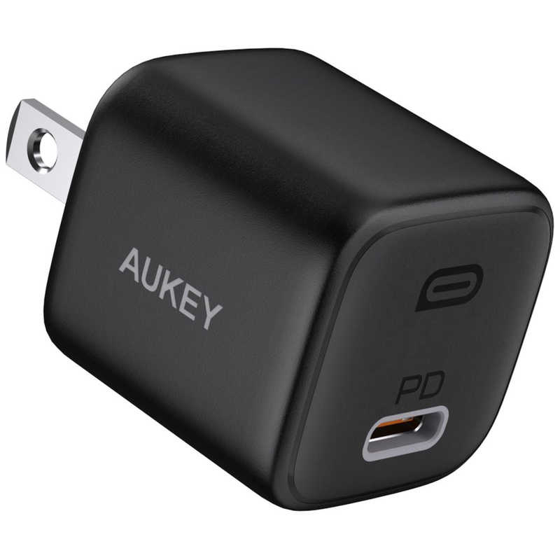 AUKEY AUKEY USB充電器 Omnia 20W PD対応 [USB-C 1ポート] ブラック PA-B1-BK PA-B1-BK