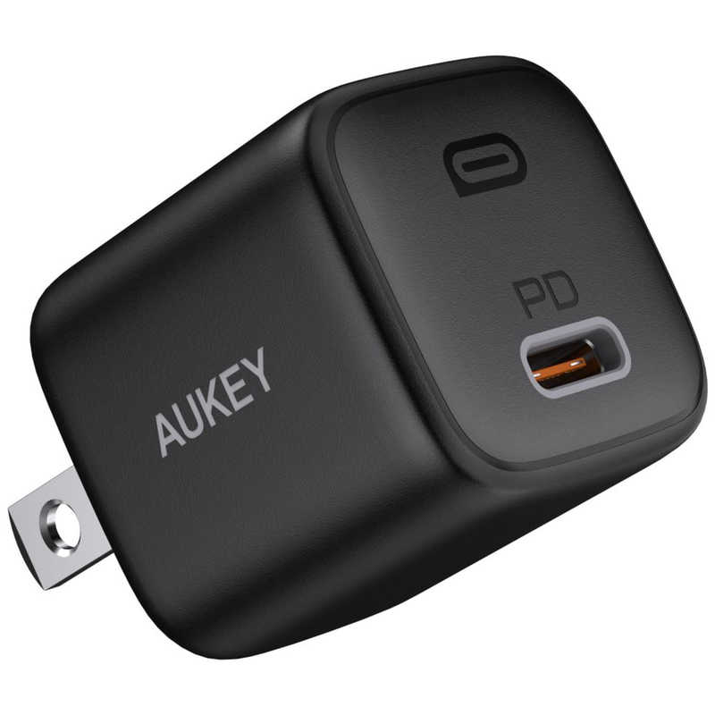 AUKEY AUKEY USB充電器 Omnia 20W PD対応 [USB-C 1ポート] ブラック PA-B1-BK PA-B1-BK