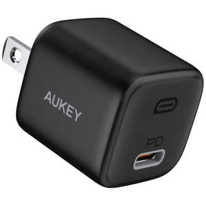 AUKEY USB充電器 Omnia 20W PD対応 [USB-C 1ポート] ブラック PA-B1-BK