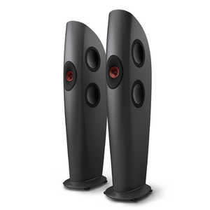 KEF フロア型スピーカー CHARCOAL GREY / RED BLADEONEMETA [1本(2本注文のみ受付)] BLADEONEMETA