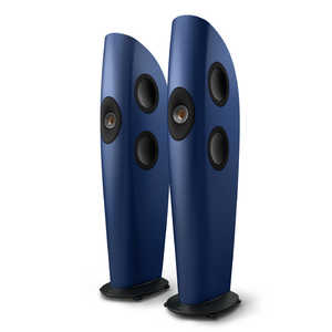 KEF フロア型スピーカー FORSTED BLUE / BRONZE BLADEONEMETA [1本]