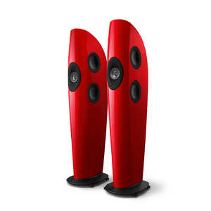 KEF フロア型スピーカー RACING RED / GREY [1本(2本注文のみ受付)] BLADETWOMETA