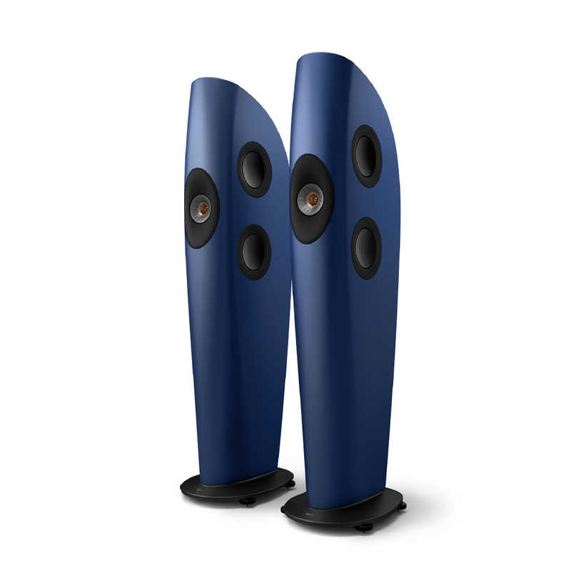 KEF KEF フロア型スピーカー FROSTED BLUE / BRONZE [1本] BLADETWOMETA BLADETWOMETA