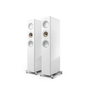 KEF スピーカー HG WHITE/CHAMPAGNE  [1本(2本注文のみ受付)] Reference3Meta