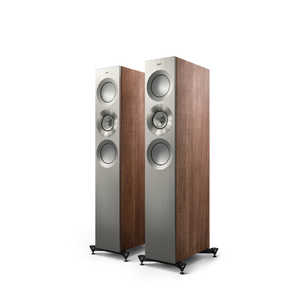 KEF スピーカー SATIN WALNUT/SILVER  [1本(2本注文のみ受付)] Reference3Meta